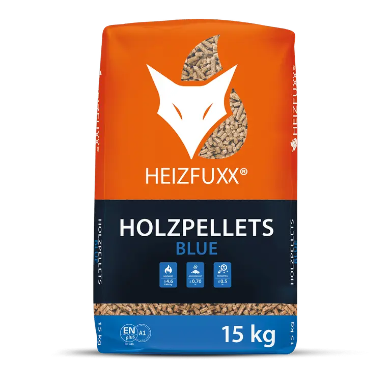 Heizfuxx Holzpellets Red - 65 Säcke à 15 kg