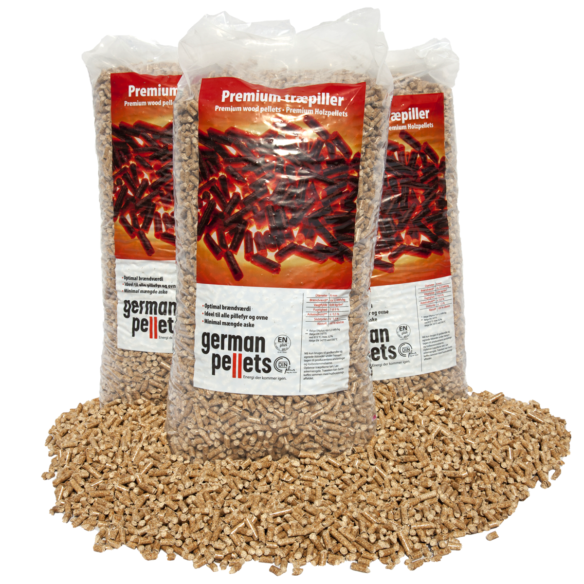 German Pellets – 65 Säcke à 15 kg