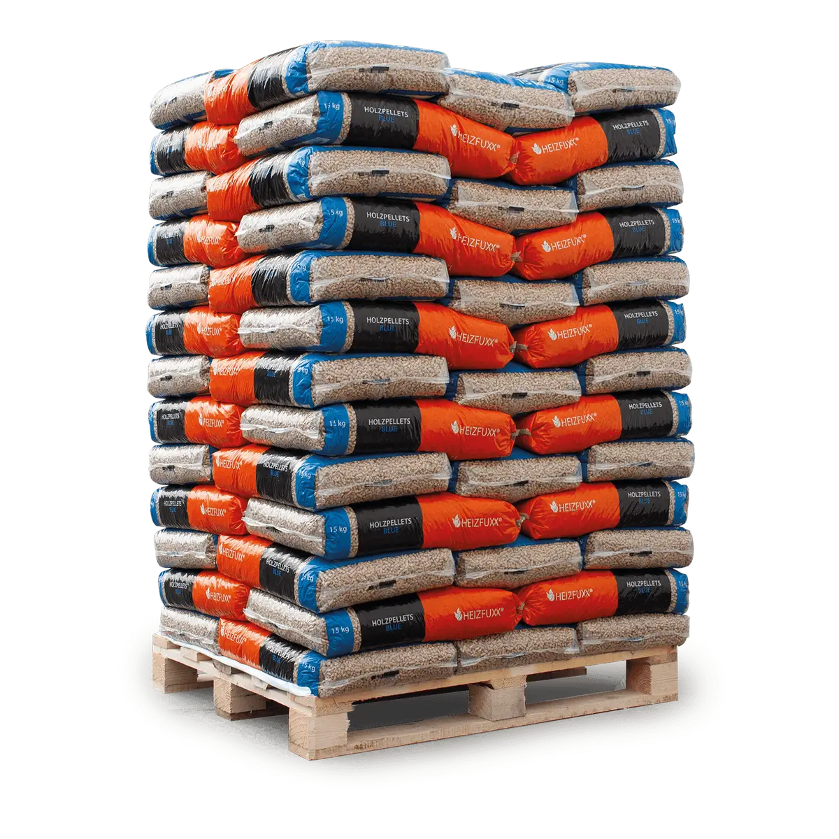 Heizfuxx Holzpellets Red - 65 Säcke à 15 kg