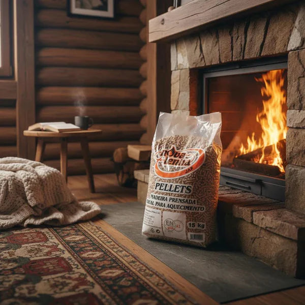 Nova Lenha Pellet – 65 Säcke à 15 kg