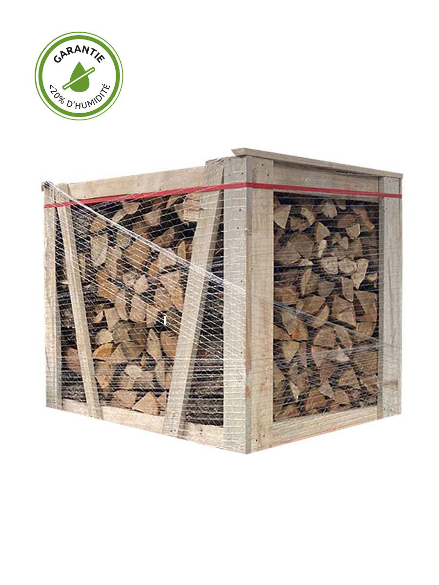 Eichenholz-Brennholzpalette – 1,4 m³ kammergetrocknet