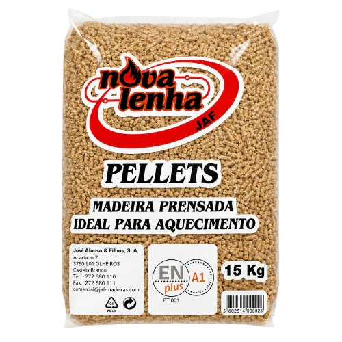 Nova Lenha Pellet – 65 Säcke à 15 kg