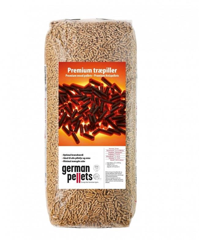 German Pellets – 65 Säcke à 15 kg